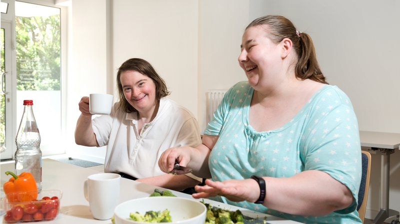 Kochgruppe im Treffpunkt Niendorf